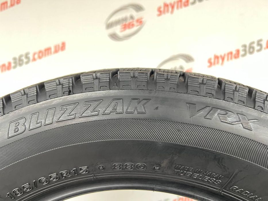 185/65 r15 bridgestone blizzak vrx 7mm шини бу зима
