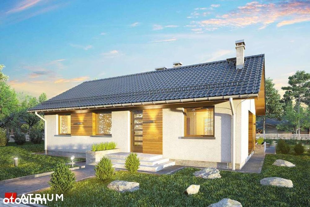 Nowy dom z ogrodem | 90,15 m² | 3 sypialnie | działka ok. 600 m²