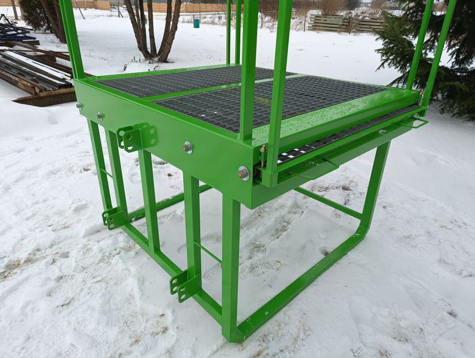 Balkon sadowniczy platforma pomost do cięcia sadu