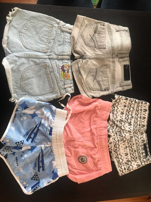 Krótkie spodenki damskie - 5 par