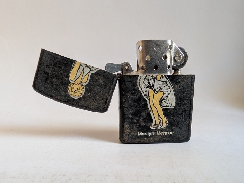 Isqueiro tipo Zippo - Isqueiro Marlyn Monroe