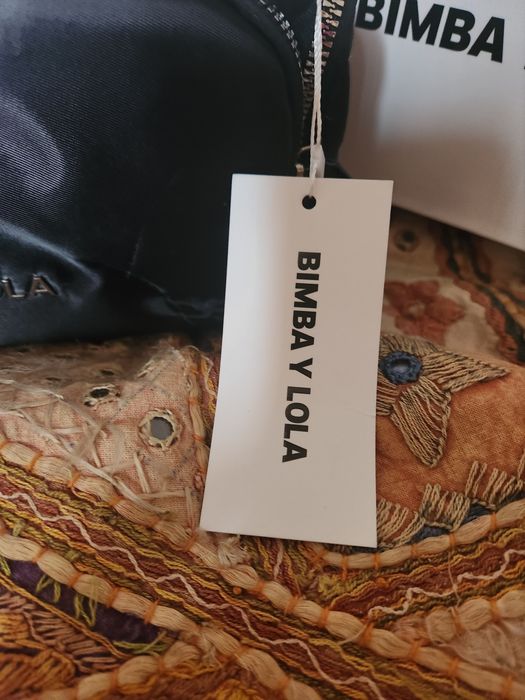 Bolsa Bimba y lola nova com cartão,  metais prateados