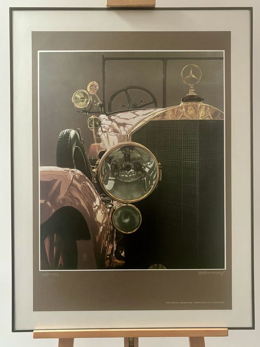 Numerowana Litografia Mercedes Knight sygnowana Robert Rettenmayr Top