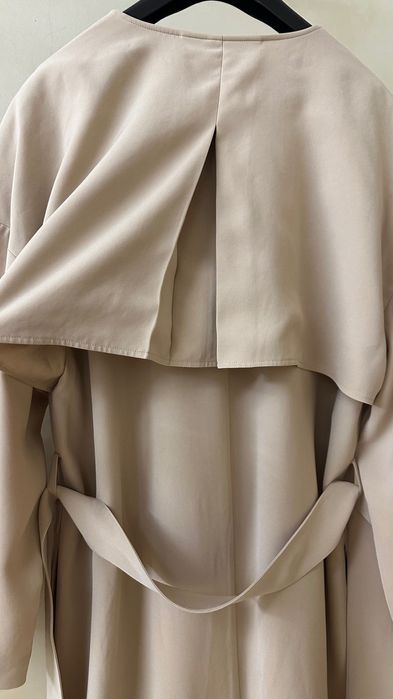 Other Stories бежевий легкий тренч плащ весняний базовий міді довгий L