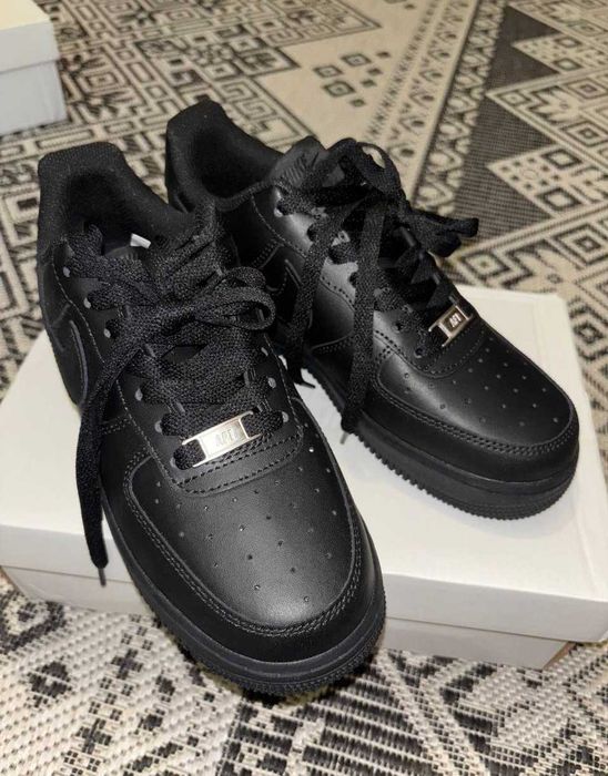 Nike AIR Force 1 BLACK 36-39, НОВІ