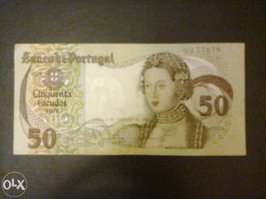 50 Escudos Note from 1980