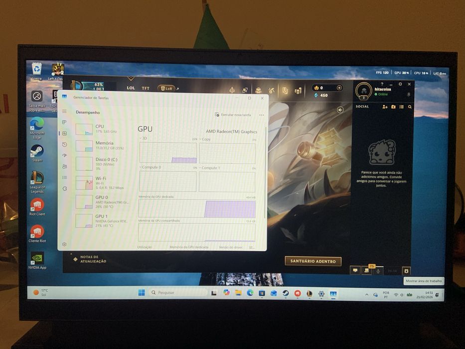 Dell G15 5525 Gaming Ryzen RTX Portátil 630€ Excelente Estado