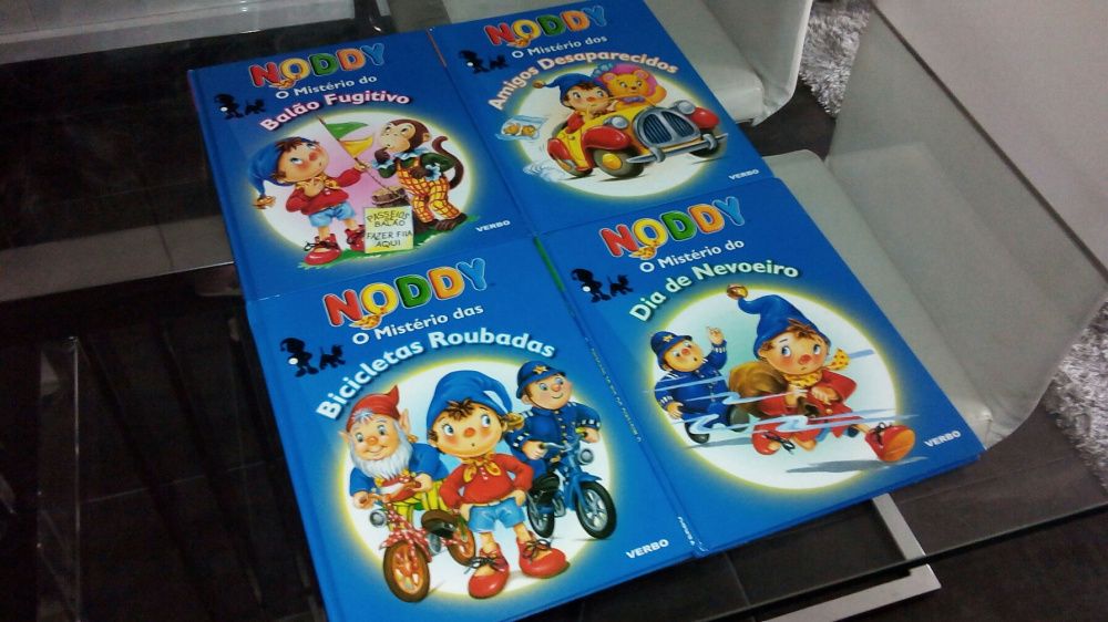 4 livros Colecao nova os misterios do noddy