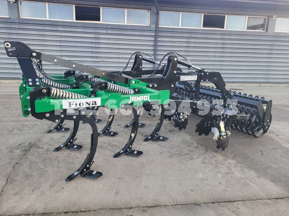 BEZORKOWIEC JANPOL agregat-podorywkowo-orkowy hydrauliczna regulacja !