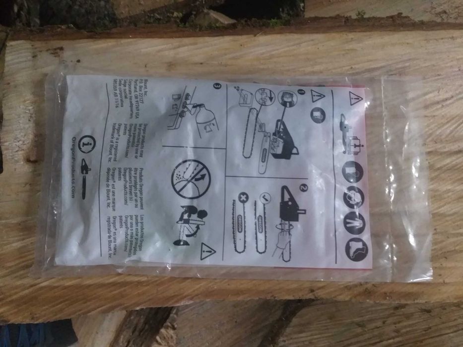 Corrente motosserra OREGON 3/8" 62 elos para espada 45cm 91P062X3 Nova