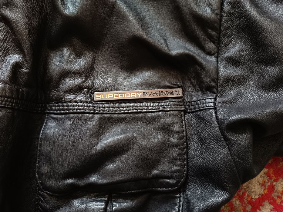 Superdry Brad Leather Jacket