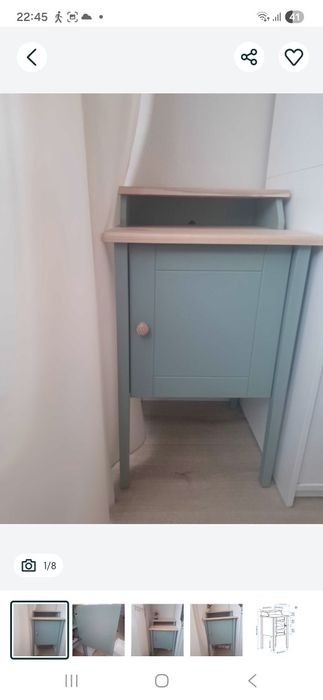 Szafka nocna ikea olderdalen