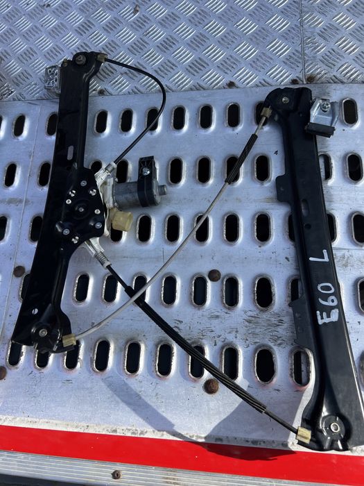 Mechanizm podnośnik szyby lewy przód bmw e60 e61