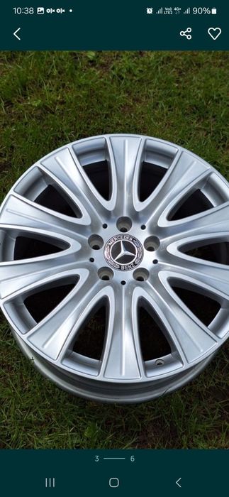 Оригінал литі диски Mercedes Benz R18 w212 w213 w166 ML GLC GLE