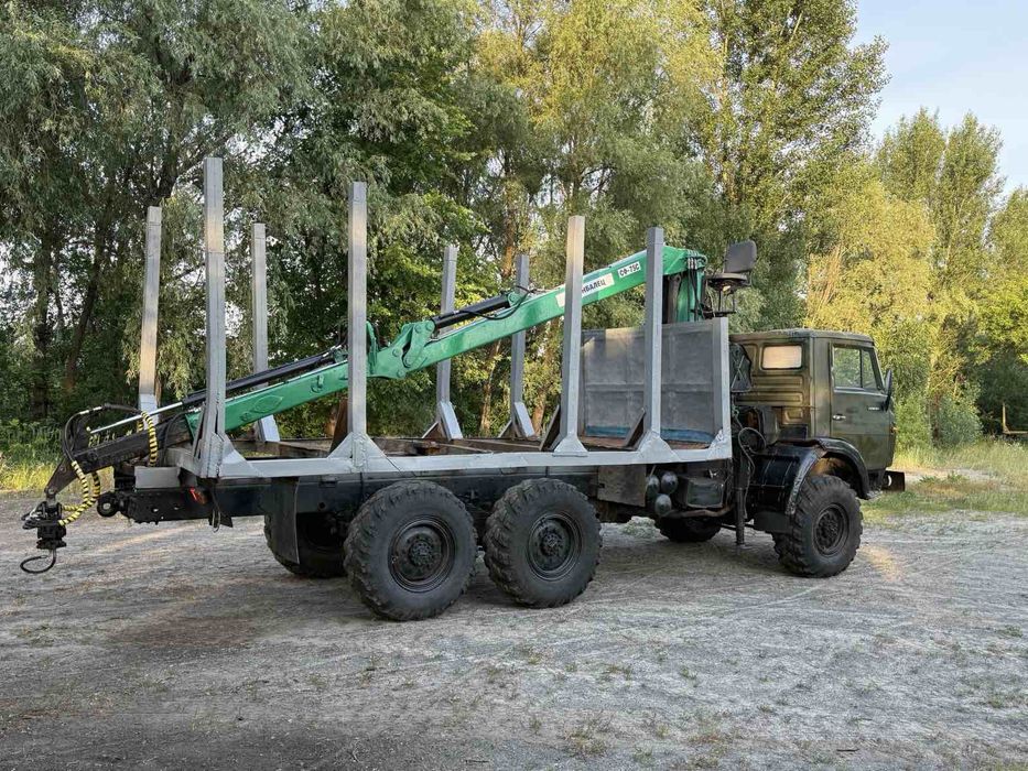 Камаз 4310 лісовоз довга база
