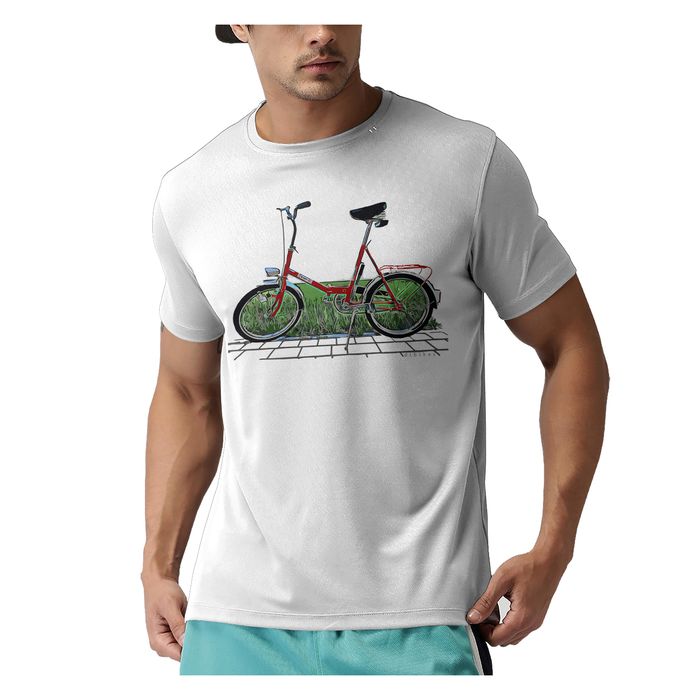 Koszulka biała Romet Wigry r S 100% Bawełna t-shirt ORYGINAŁ DLBIKES