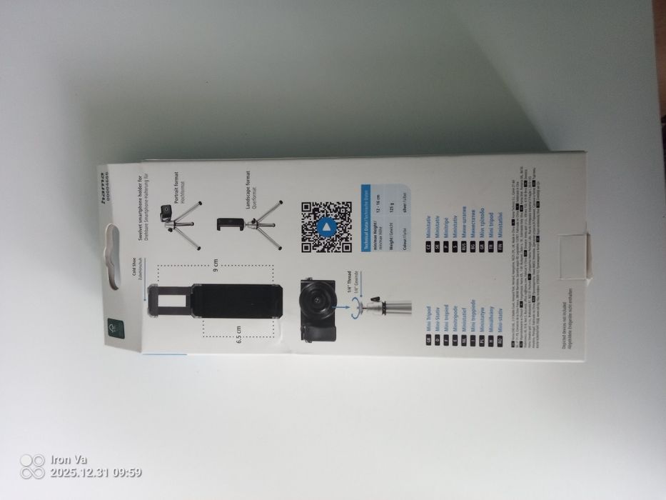 Sprzedam nowy nieużywany stojak na telefon marki hama 2in1