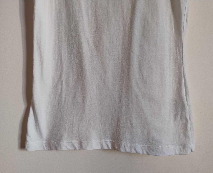 Біла футболка LOGG від H&M