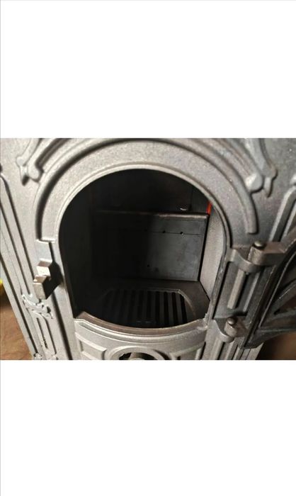 Чавунна піч камін 9 кВт Koza Чугунная печь камин