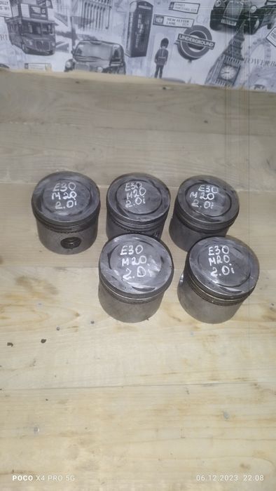 Поршня Шатуни Поршень Шатун  M52B20 2.0i BMW E36 Е46  E39