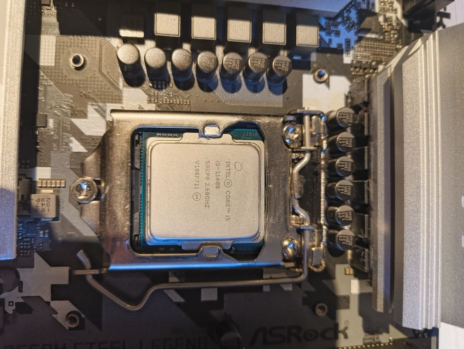 zestaw) płyta główna procesor ASRock b560m SL I5-11400 (NIE