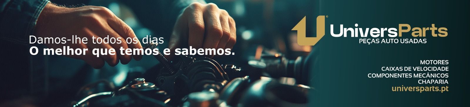 UniversParts - Peças Auto Usadas top banner
