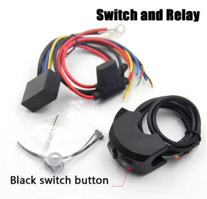 Комплект додаткових LED фар на BMW R1200GS Adv, R1250GS Adv