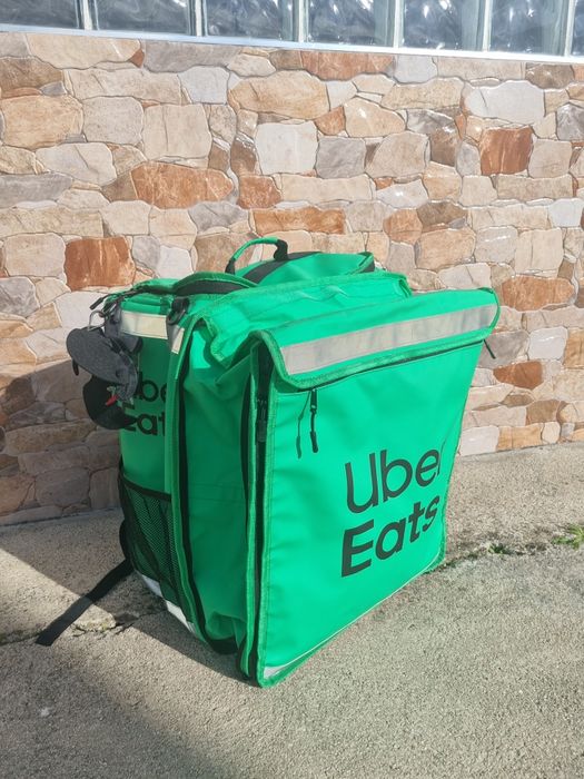 Equipamento moto + mala UBER EATS