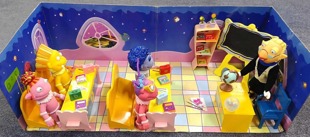 Rua Sésamo (pvc / vintage) / Los Lunnis / Noddy (fantoches / teatro) (figuras / bonecos / coleção)