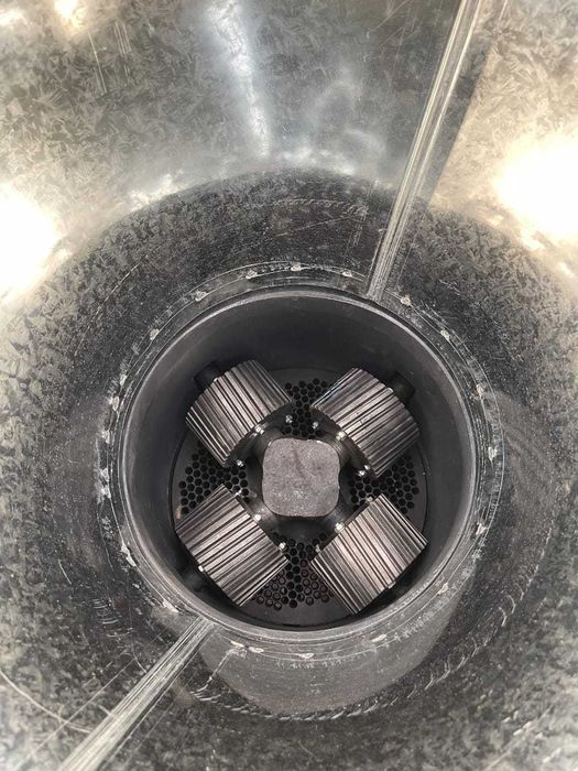 Peleciarka 22kw czterorolkowa wydajność  do 600kg/h