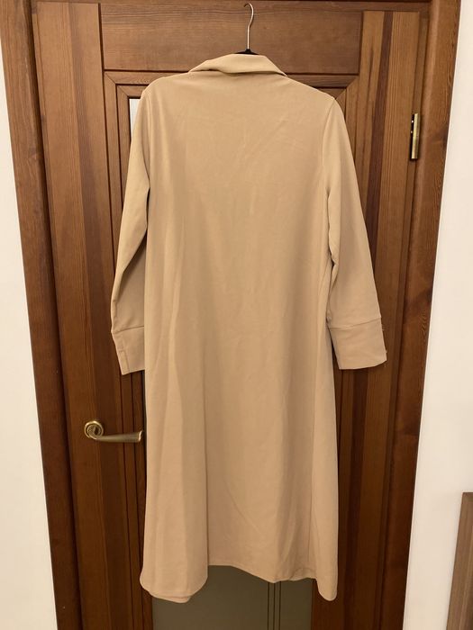 Płaszcz boohoo płaszczyk narzutka guziki maternity ciążowa m l xl