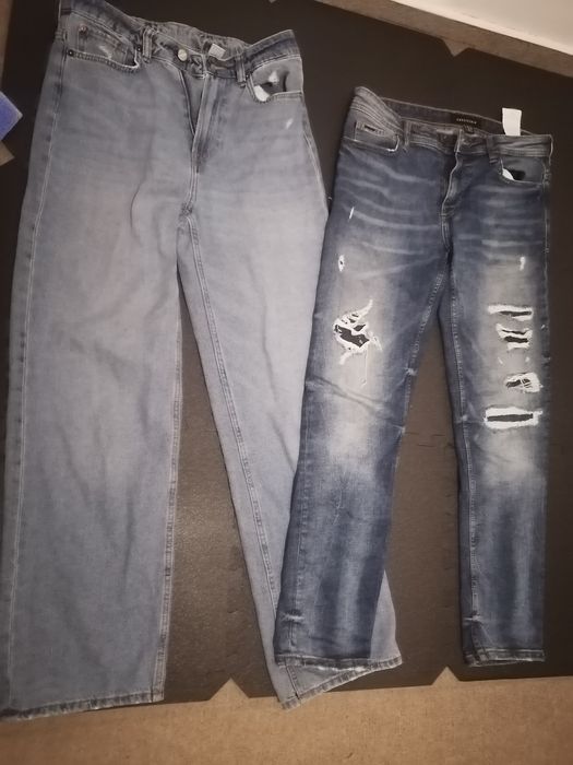 Spodnie jeansowe chłopięce 2 szt