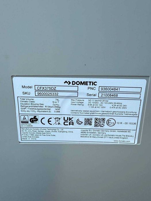 Dometic CFX3 75DZ