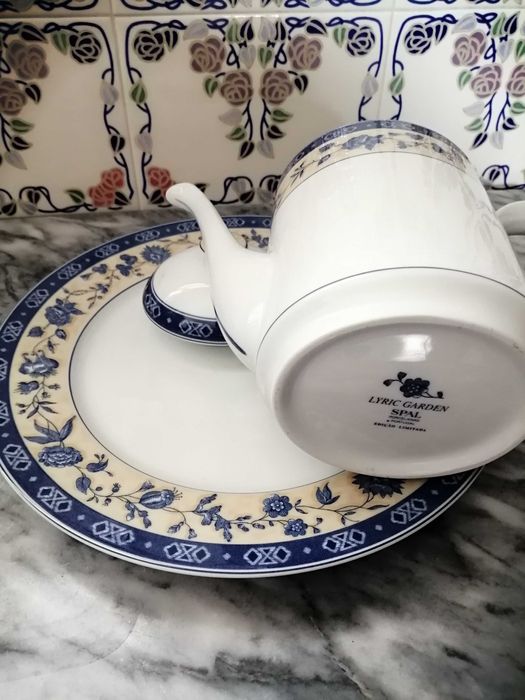 Serviço Loiça Porcelana Lyric Garden Spal Edição limitada