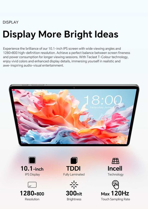 Планшет Teclast P30T + Комплект Аксесуарів (4/128Гб) Android 14
