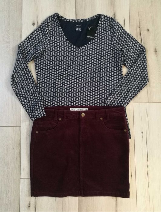 Nowa bawełniana bluzka długi rękaw ESMARA 42/44