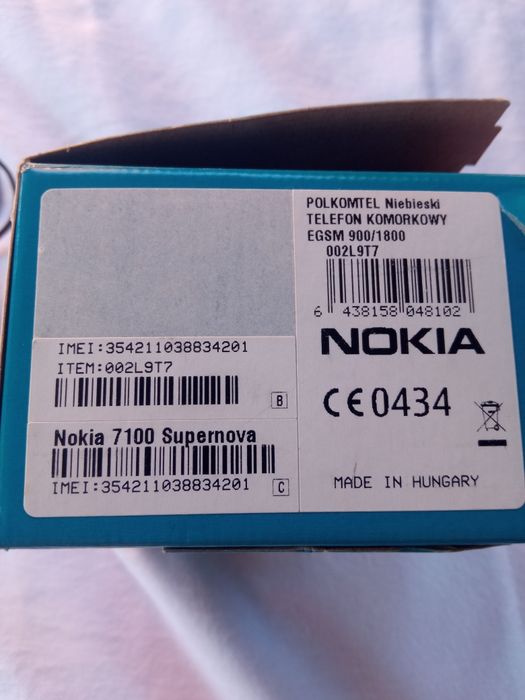 Nokia 7100 supernova