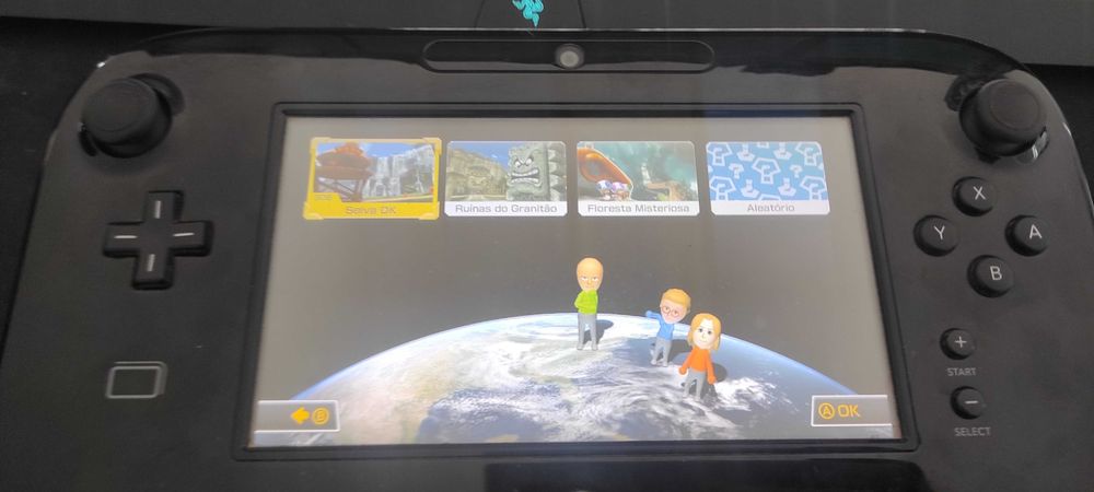 Wii U DEsbloqueada - Disco Externo 1 TB - SD 32 GB -