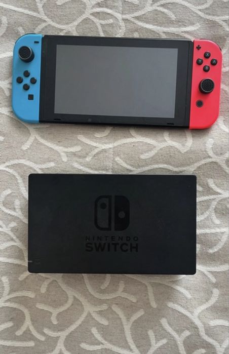 Nintendo Switch Completa + Jogos + Acessórios