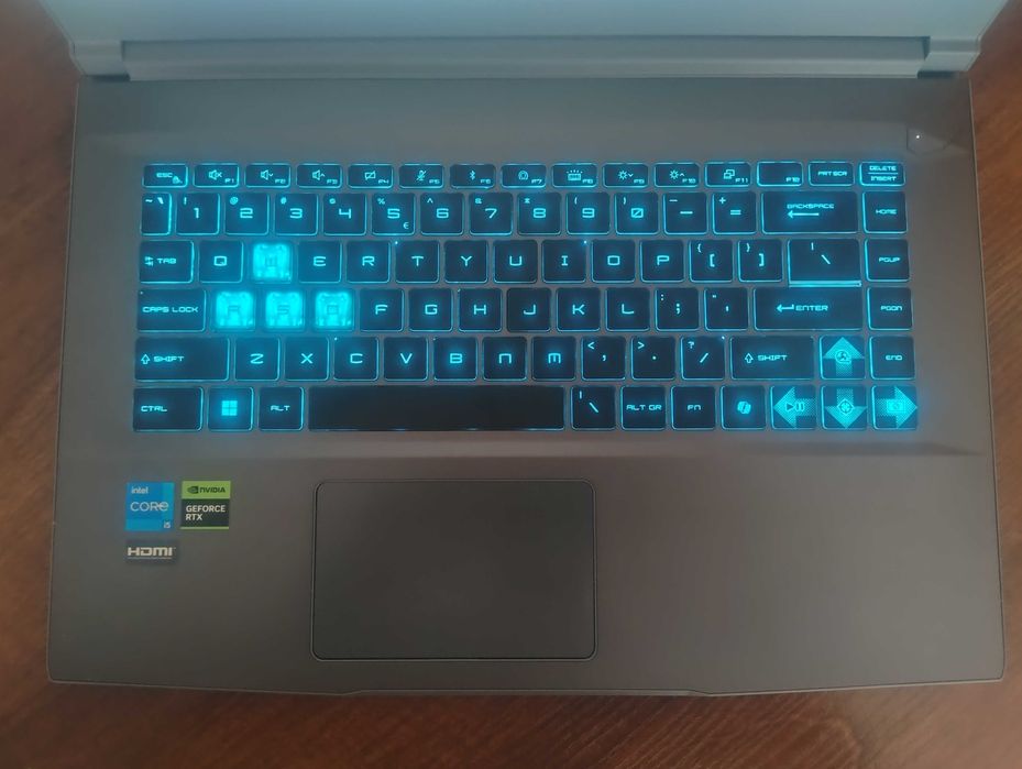 MSI Thin RTX 3050 i5 16GB RAM 512GB SSD 144Hz GAMINGOWY