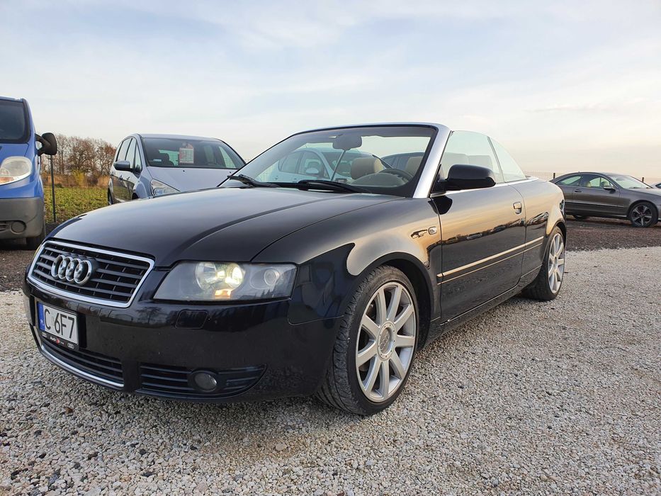 Audi A4 B6 Cabrio 1.8T LPG Automat Skóra Alu 18 cali Zamiana Zapraszam
