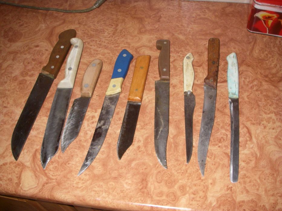 ножи бывшие в употреблении
