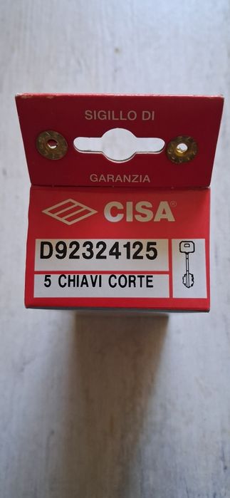 Ключі cisa combio для перекодування замка.