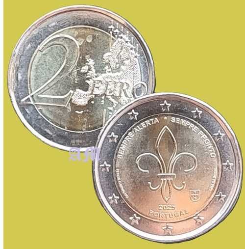 Portugal 2€ PROOF Sempre alerta sempre prontos Escotismo Mundial