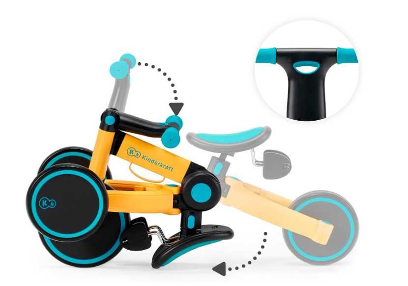 Triciclo bicicleta balance bike evolutivo 4TRIKE 3 em 1