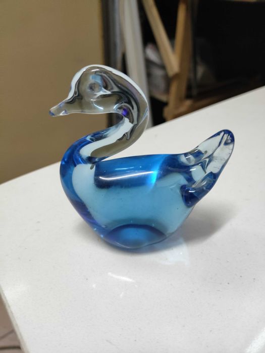 Peças em vidro colorido para decoração koala,cisne,coelho