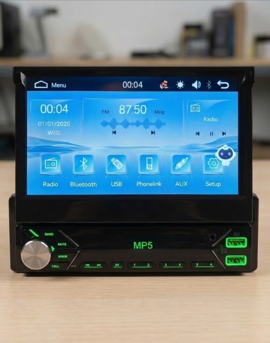 Radios 1 DIN Carplay (Vários)