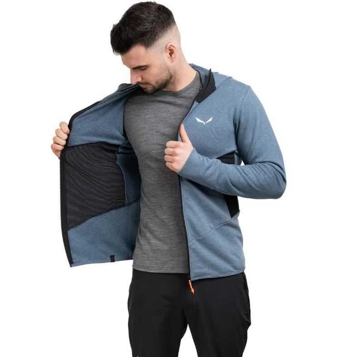 Bluza męska Salewa Lavaredo Hemp Hooded Cena reg, 620 zł Rozm. XL