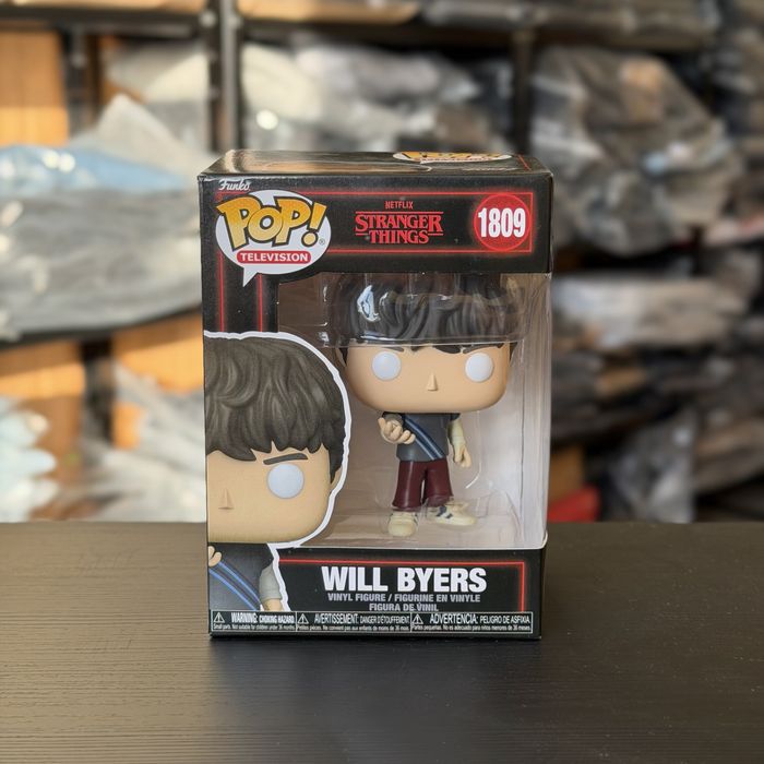 Funko Pop #1809 Will Byers з білими очима Вілл Функо Поп, Дивні Дива, Очень Странные Дела Фігурка ОСД