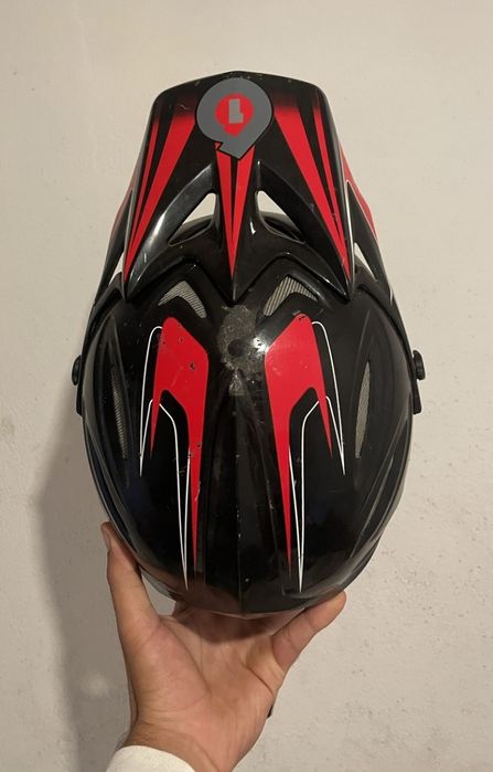 Capacete motocross tambem da para dh